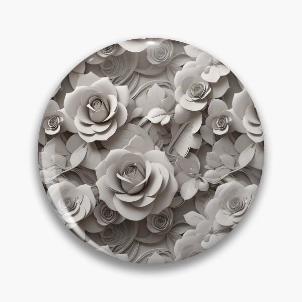Item preview, Paper Roses Pattern Design (3D) 3 designed and sold by Domo-Design.
