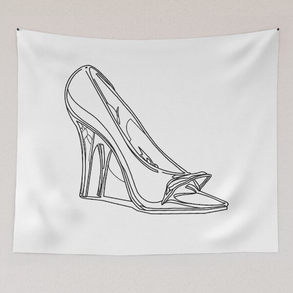 Item preview, Chic Stiletto Elegant Fashion Heels Line Art Coloring  designed and sold by chuckletuckle.