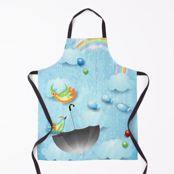 Item preview, Daydreaming, birds and umbrella designed and sold by LuisaVenturoli.