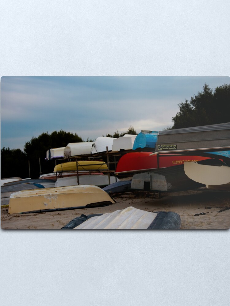 Alternate view of Boats Metal Print