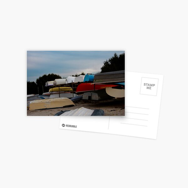 Boats Postcard