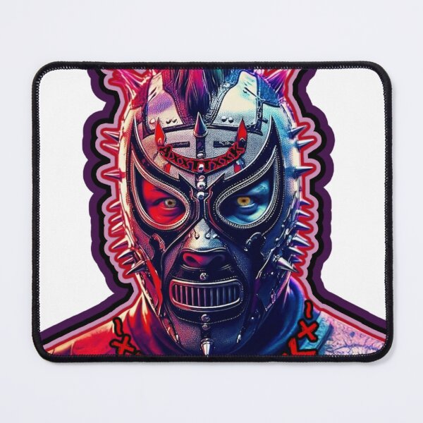 Item preview, Mexican wrestling mask-PUNK designed and sold by L.L. BcKGrnD M..