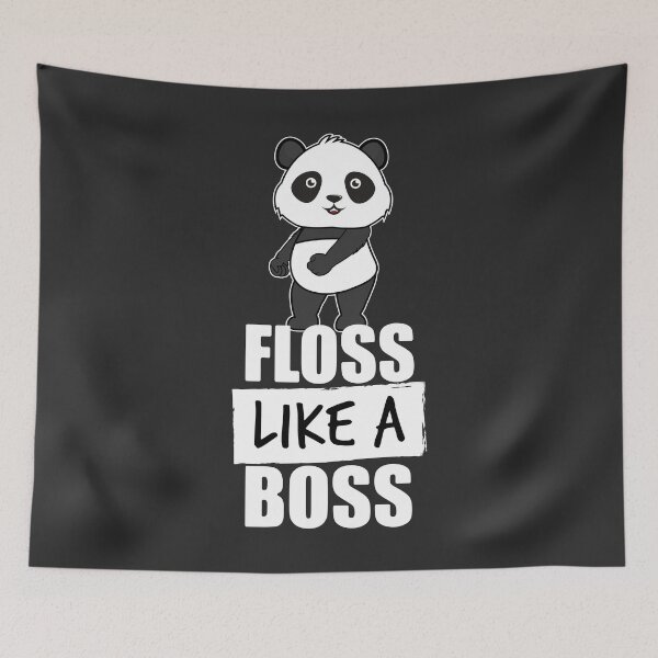 Item preview, Cute Panda Floss Like a Boss designed and sold by ChillingNation.