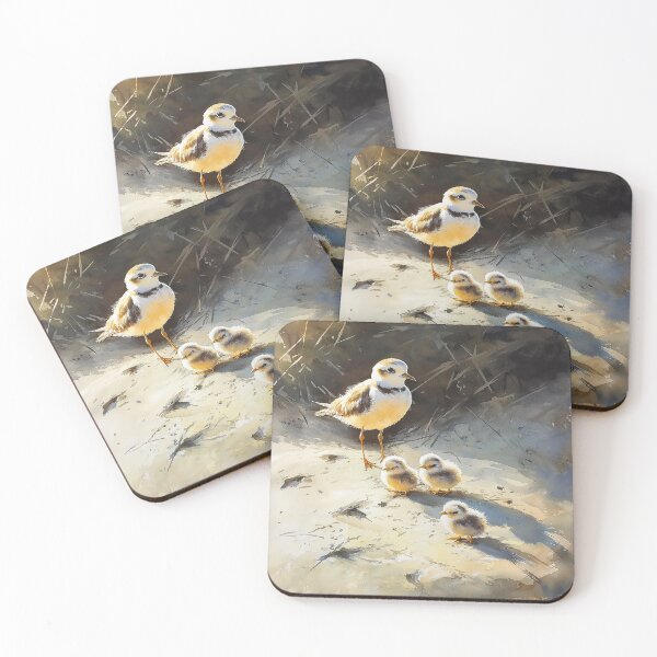 Item preview, Piping Plover Family designed and sold by laurashawart.