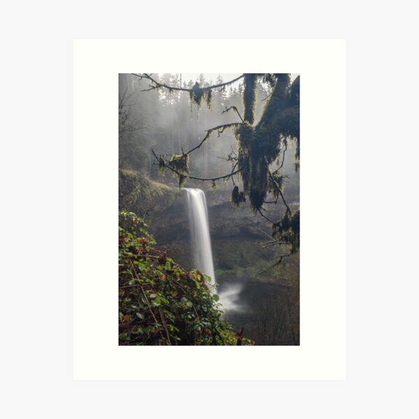 Item preview, Foggy waterfall designed and sold by Nature at its finest.