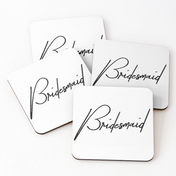 Item preview, Bridesmaid – Elegant Wedding Party Gift & Keepsake designed and sold by ReggieDior.