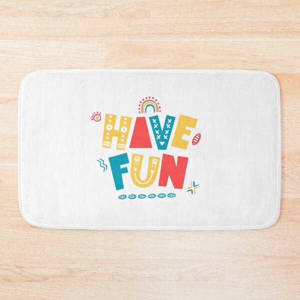 Item preview, "Have Fun" – Playful & Positive Typography Design for Joyful Living designed and sold by Colorful-Garden.