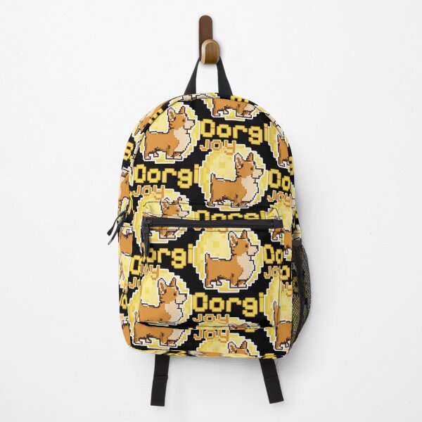 Item preview, Corgi Joy Radiates Warmth Golden Orange Delight designed and sold by SplashTastic.