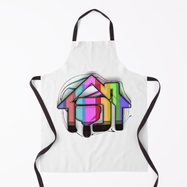 Item preview, Rainbow house logo | Colorful Real Estate & Home Design Icon designed and sold by TriForceDesign.