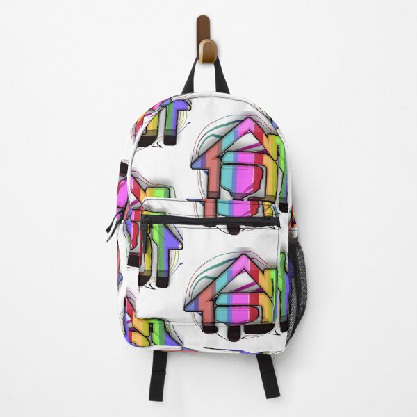 Item preview, Rainbow house logo | Colorful Real Estate & Home Design Icon designed and sold by TriForceDesign.