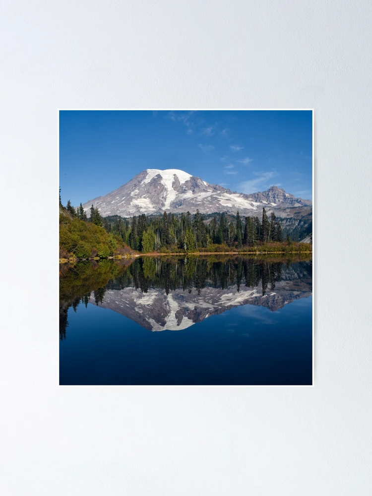 Thumbnail 1 of 3, Poster, Mount Ranier reflections designed and sold by Nature at its finest.