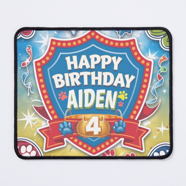 Item preview, Aiden's 4th Birthday designed and sold by whatifsticks.