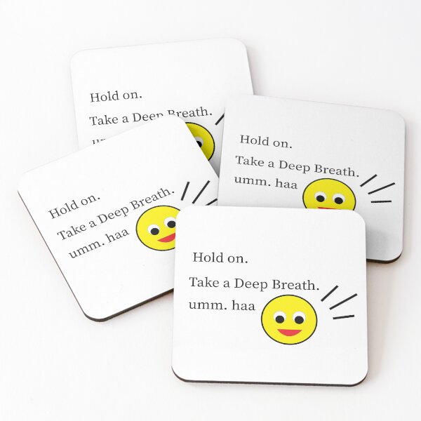 Item preview, Hold on , Take a deep breath. designed and sold by gallelife.