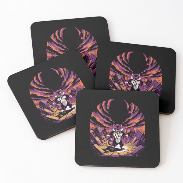 Item preview,   "Fierce Tasmanian Devil Team Taz in Chaotic Digital Art" designed and sold by AnimalAirtistry.
