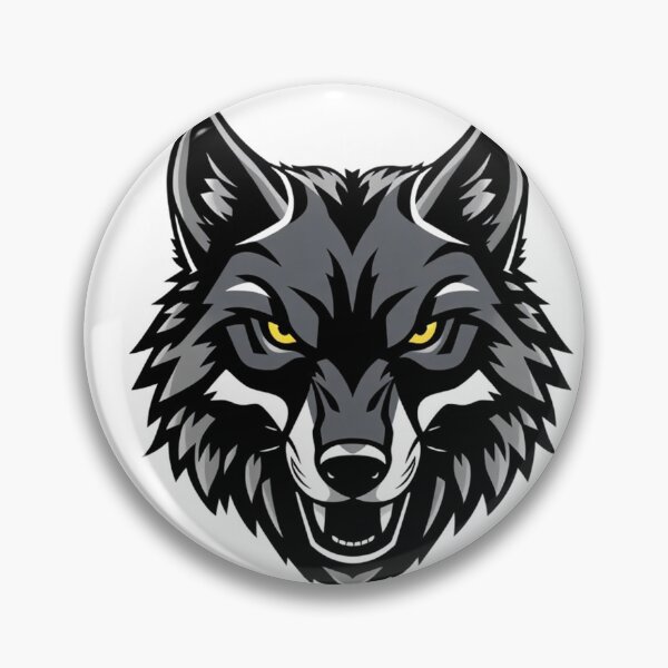Item preview, Fierce Wolf Head  designed and sold by PixelArc.