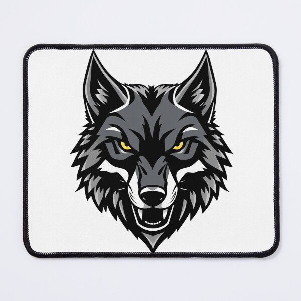 Item preview, Fierce Wolf Head  designed and sold by PixelArc.