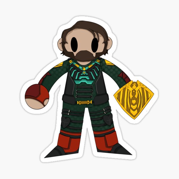 Item preview, Soldier boy sticker  designed and sold by Viciousbon.
