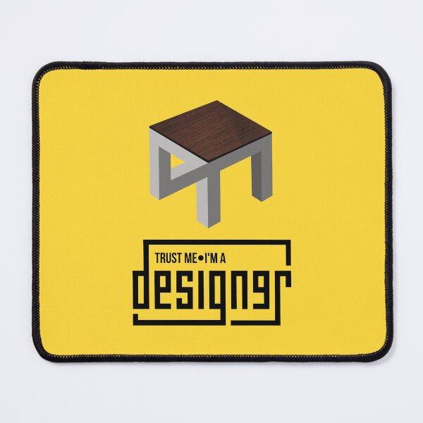 Item preview, Trust me - I'm a designer - with an optical illusion designed and sold by knappidesign.