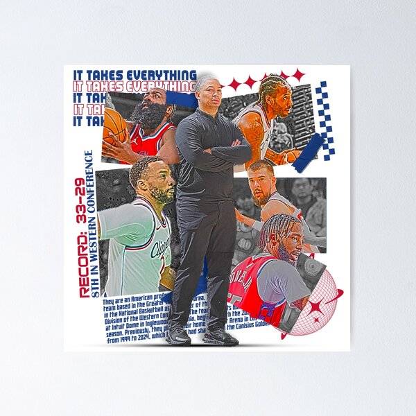 Item preview, LA  Basketball Team Squad Design  designed and sold by KSai16.
