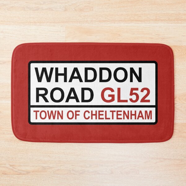 Item preview, Cheltenham Town Whaddon Road Iconic Street Sign designed and sold by DelfDesign.