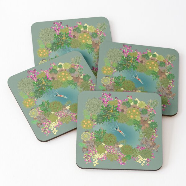 Item preview, emerald pond pretty island designed and sold by Carmelagaminde.