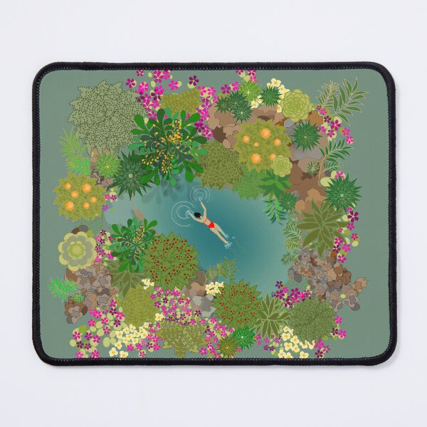 Item preview, emerald pond pretty island designed and sold by Carmelagaminde.