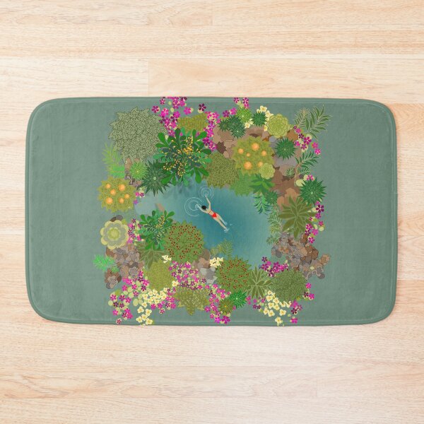 Item preview, emerald pond pretty island designed and sold by Carmelagaminde.