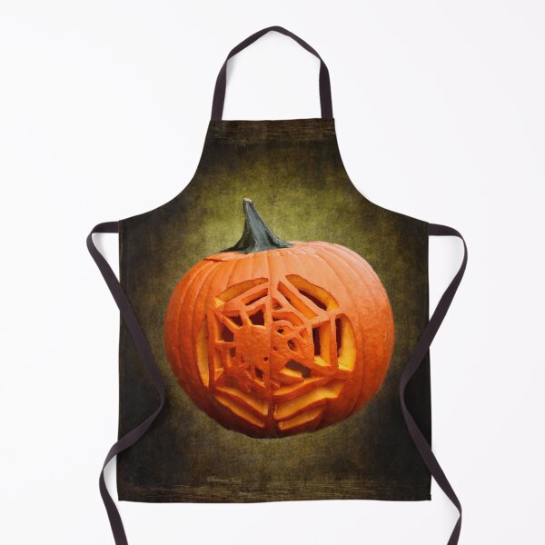 Item preview, Pumpkin Showcasing a Spider Carving designed and sold by SummerJade.
