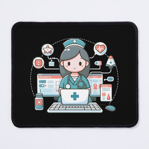 Item preview, Informatics nurse designed and sold by CatherineLievre.