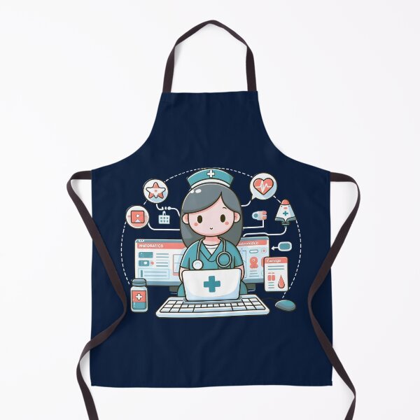 Item preview, Informatics nurse designed and sold by CatherineLievre.