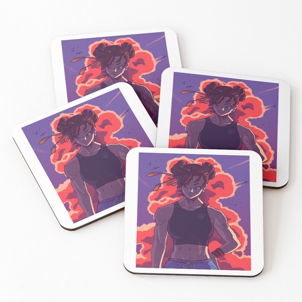 Item preview, Coasters (Set of 4) designed and sold by ErwanChannel.