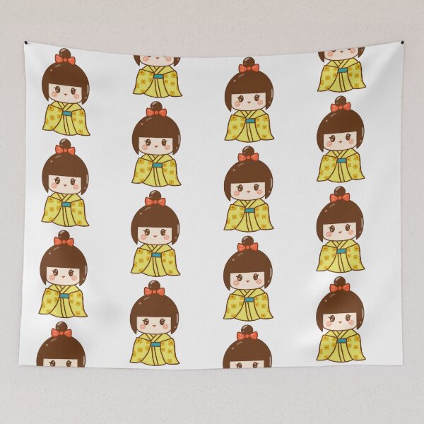 Item preview, Kokeshi dolls designed and sold by Suthicha.