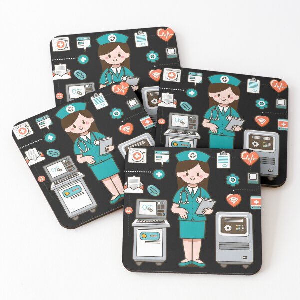 Item preview, Informatics nurse designed and sold by CatherineLievre.