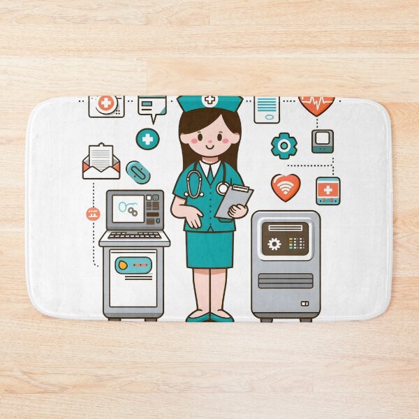Item preview, Informatics nurse designed and sold by CatherineLievre.
