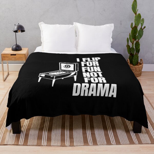 Item preview, I Flip for Fun, Not for Drama - Funny Pinball Lover designed and sold by FarmOfCuties.