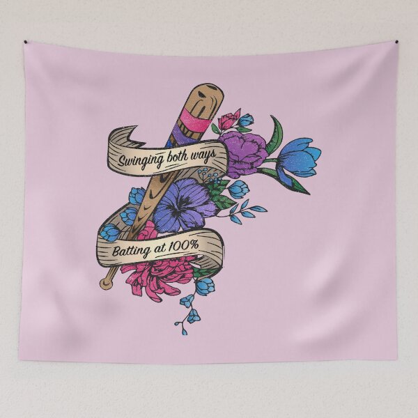 Item preview, Swinging Both Ways, Batting at 100% designed and sold by Emory Larson.