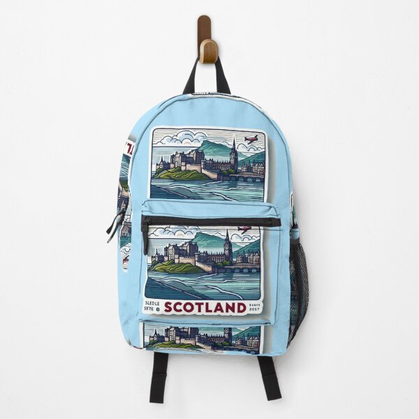 Item preview, Scotland's Stunning 3D Sketch: Isle of Skye, Edinburgh Castle & More , designed and sold by PaintMeWorld.