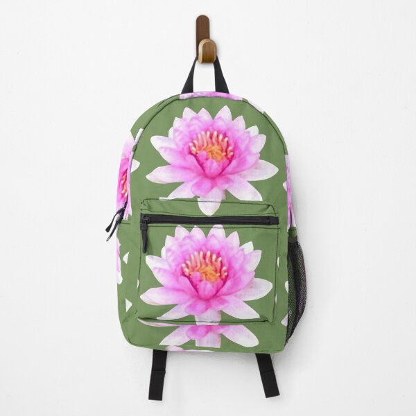 Item preview, Lotus flower with green background  designed and sold by Josephine Ethereal.