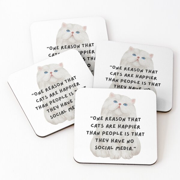 Item preview, This Is Why The Cat Is Happier 02 designed and sold by 45CreativeClub.