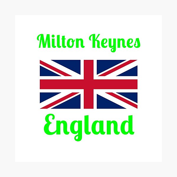 Item preview, Milton Keynes England - Stylish Prints, designed and sold by Fleetwood1994.