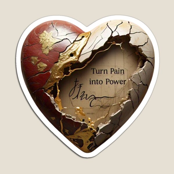 Item preview, TURN PAIN INTO POWER. designed and sold by MofazStyle.