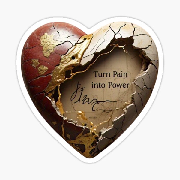 Item preview, TURN PAIN INTO POWER. designed and sold by MofazStyle.