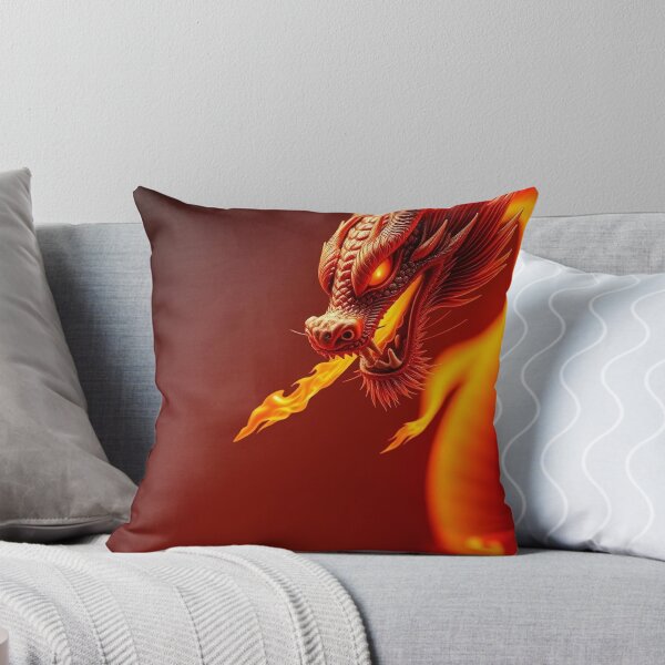 Artikelvorschau, Drache atmet Feuer entworfen und verkauft von FancyZone.