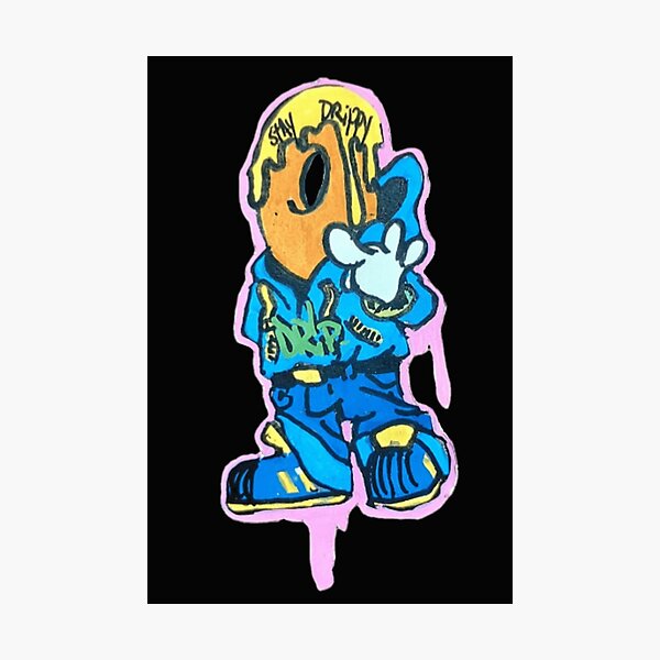 Item preview, Drippy Doughnut  designed and sold by Wall*Art.