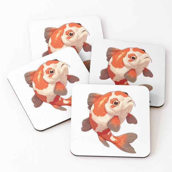 Item preview, Chibi Japanese Koi Fish designed and sold by bapupa.