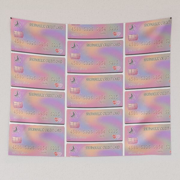 Item preview, Shopaholic Credit Card - Fashion Bank designed and sold by Hen-C-Art.