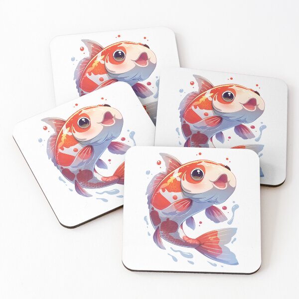 Item preview, Japanese Chibi Koi Charm designed and sold by bapupa.