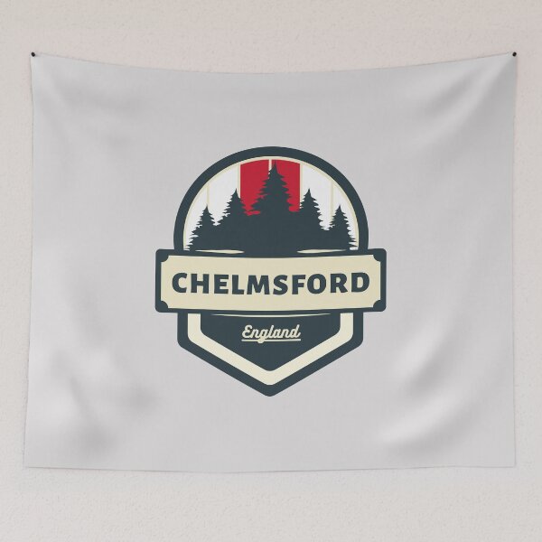 Item preview, Chelmsford England Retro Vintage Badge designed and sold by World Designs.