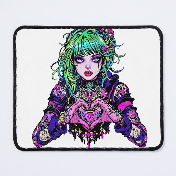 Item preview, punk girl designed and sold by rajdigitalarts.