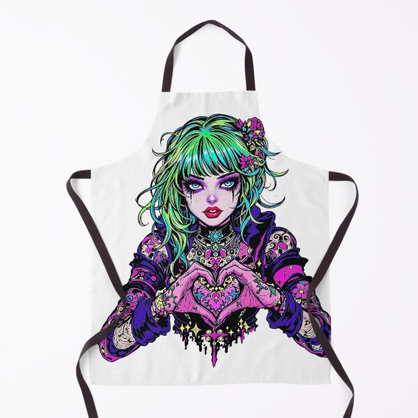 Item preview, punk girl designed and sold by rajdigitalarts.